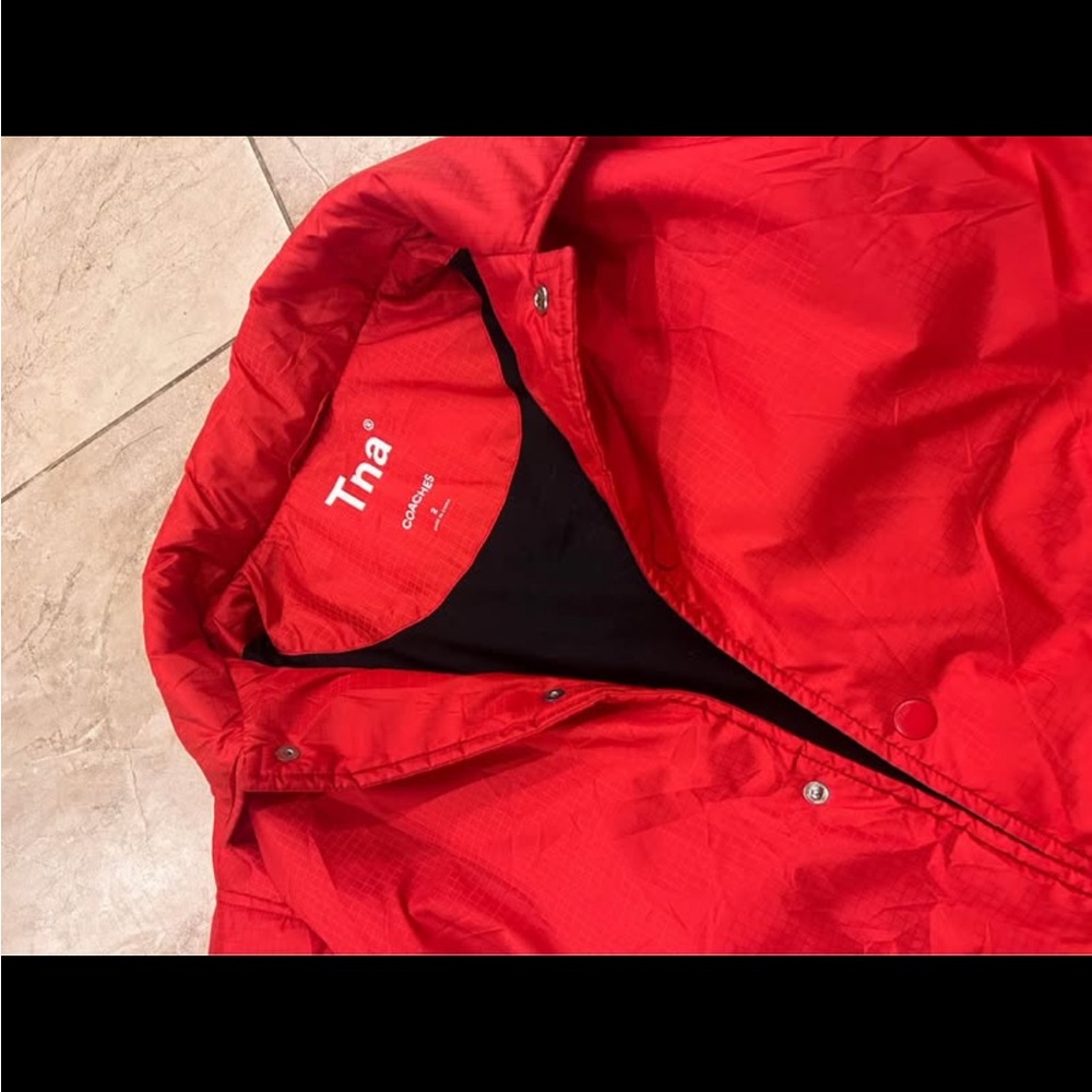 TNA Red Puffer Jacket